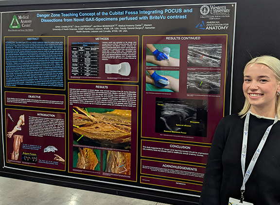 GAX and human cubital fossa research poster (2025)